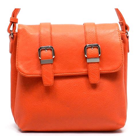 Women's Orange Crossbody Bags 